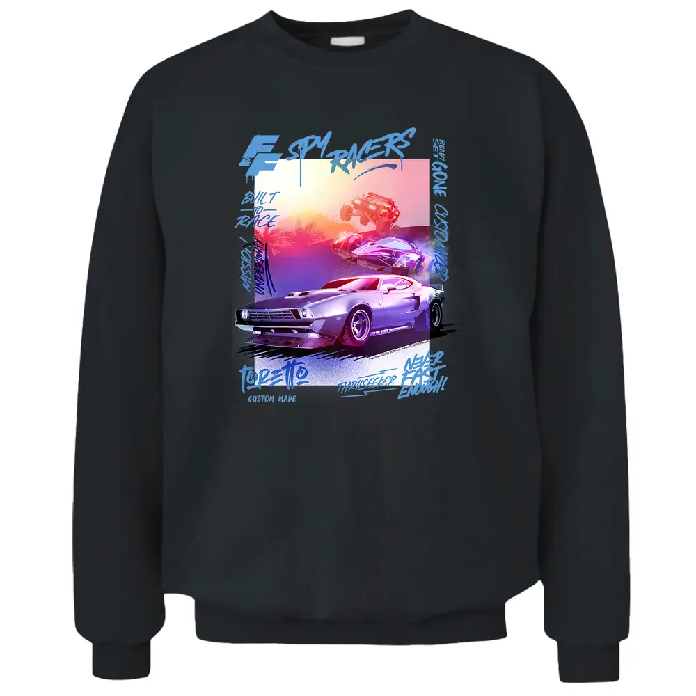 Fast And Furious Spy Racers Graffiti Pullover Sweatshirt