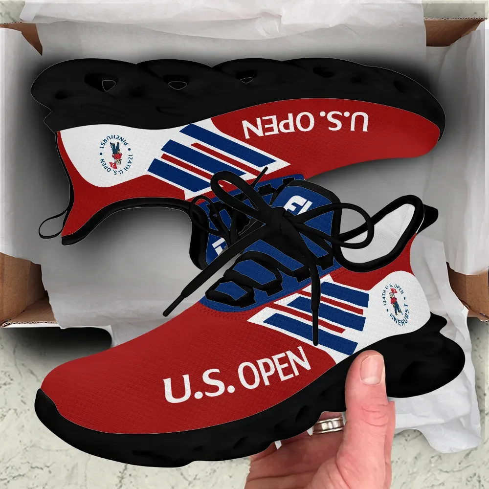 Footjoy Blue Red White Max Soul Shoes 124th U.S. Open Pinehurst Gift For Fans