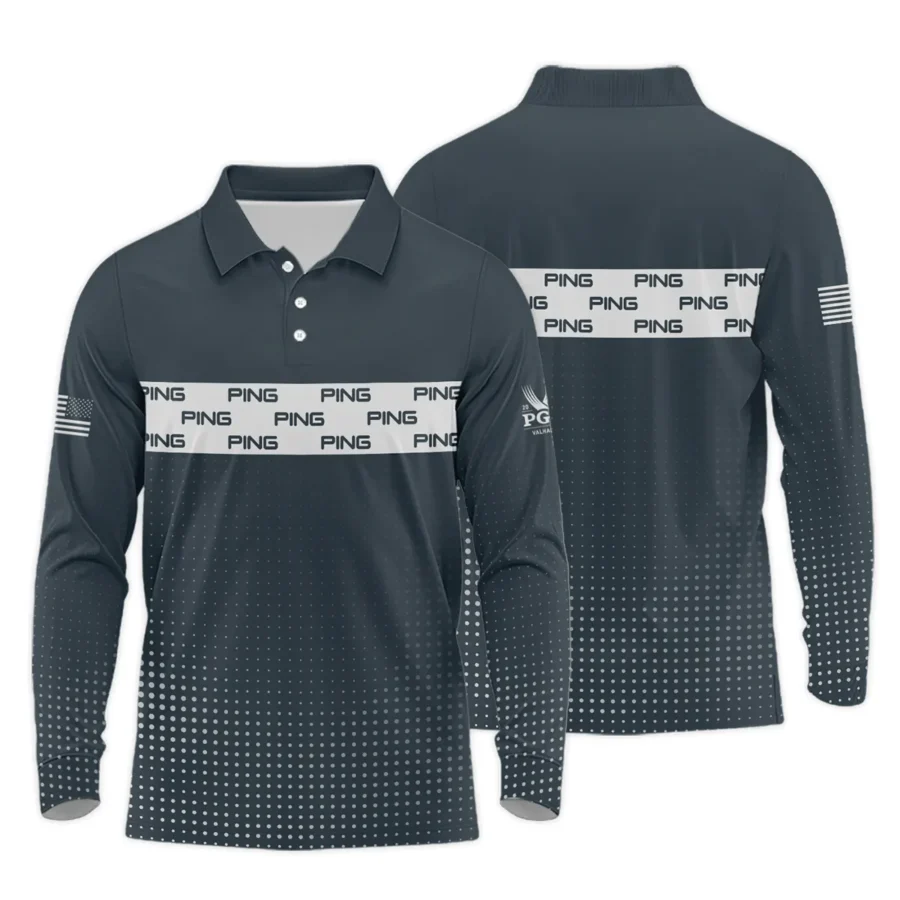 Golf 2024 PGA Championship Valhalla Ping Long Polo Shirt Style Classic