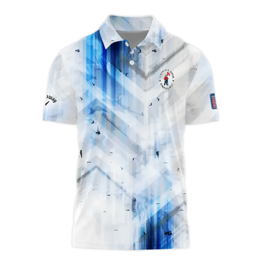 Golf Abstract Pattern 124th U.S. Open Pinehurst Callaway Polo Shirt Style Classic