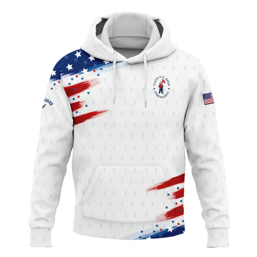 Golf Flag American Loves 124th U.S. Open Pinehurst Callaway Hoodie Shirt Style Classic