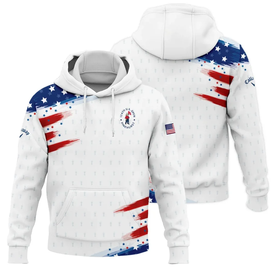 Golf Flag American Loves 124th U.S. Open Pinehurst Callaway Hoodie Shirt Style Classic