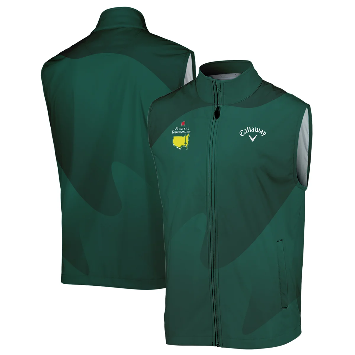 Golf For Sublimation Sport Green Masters Tournament Callaway Sleeveless Jacket Style Classic Sleeveless Jacket