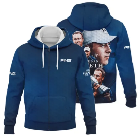Golf Jordan Spieth Fans Loves 152nd The Open Championship Ping Hoodie Shirt Style Classic