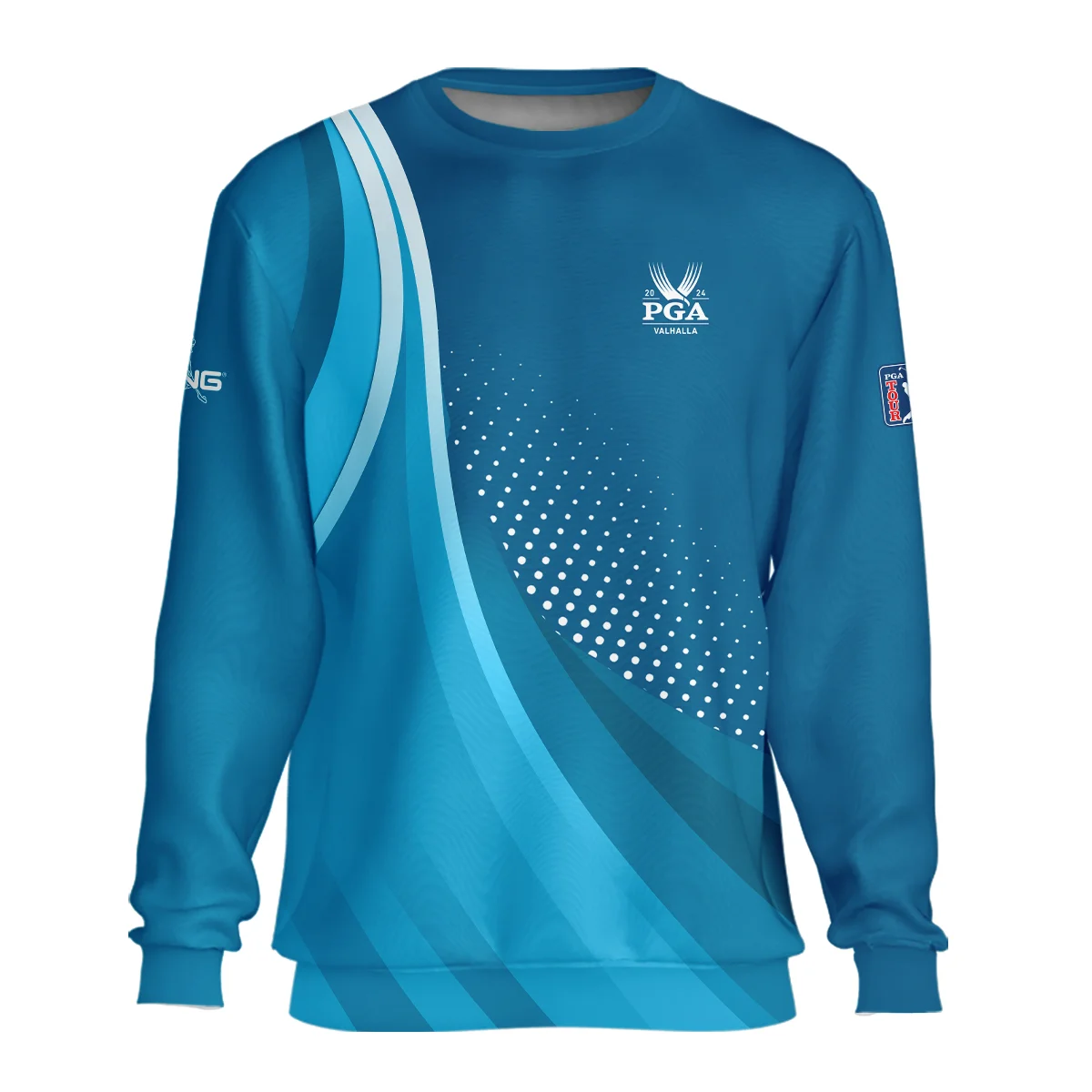 Golf Love Sport Color Blue 2024 PGA Championship Valhalla Ping Hoodie Shirt Style Classic Hoodie Shirt