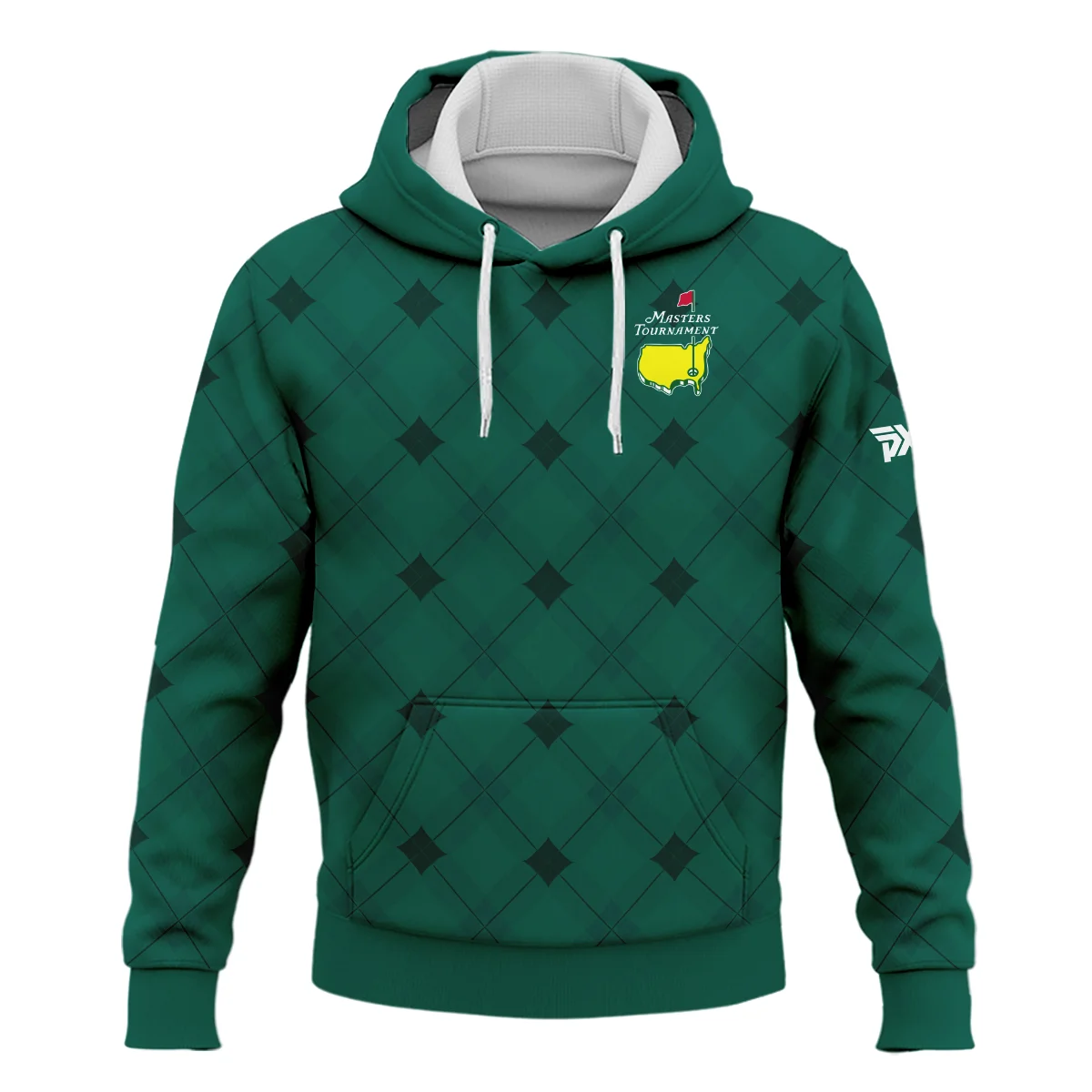 Golf Masters Tournament Green Argyle Pattern Hoodie Shirt Style Classic Hoodie Shirt