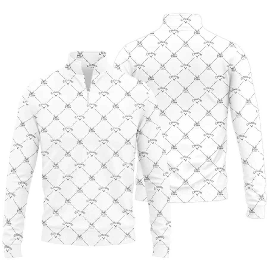 Golf Pattern 2024 PGA Championship Valhalla Callaway Quarter-Zip Jacket Style Classic