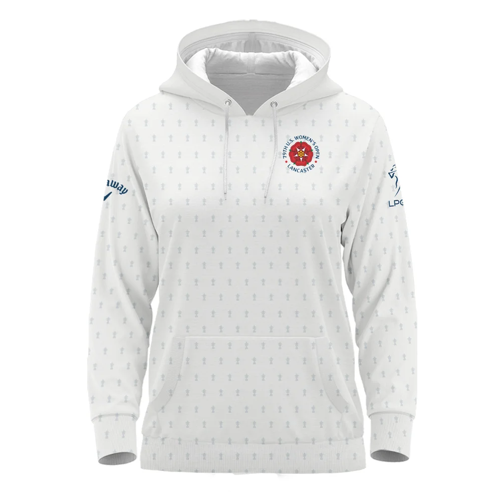 Golf Pattern Cup 79th U.S. Women’s Open Lancaster Callaway Hoodie Shirt Golf Sport White All Over Print Hoodie Shirt