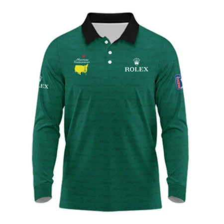 Golf Pattern Cup Green Masters Tournament Rolex Zipper Hoodie Shirt Style Classic Zipper Hoodie Shirt