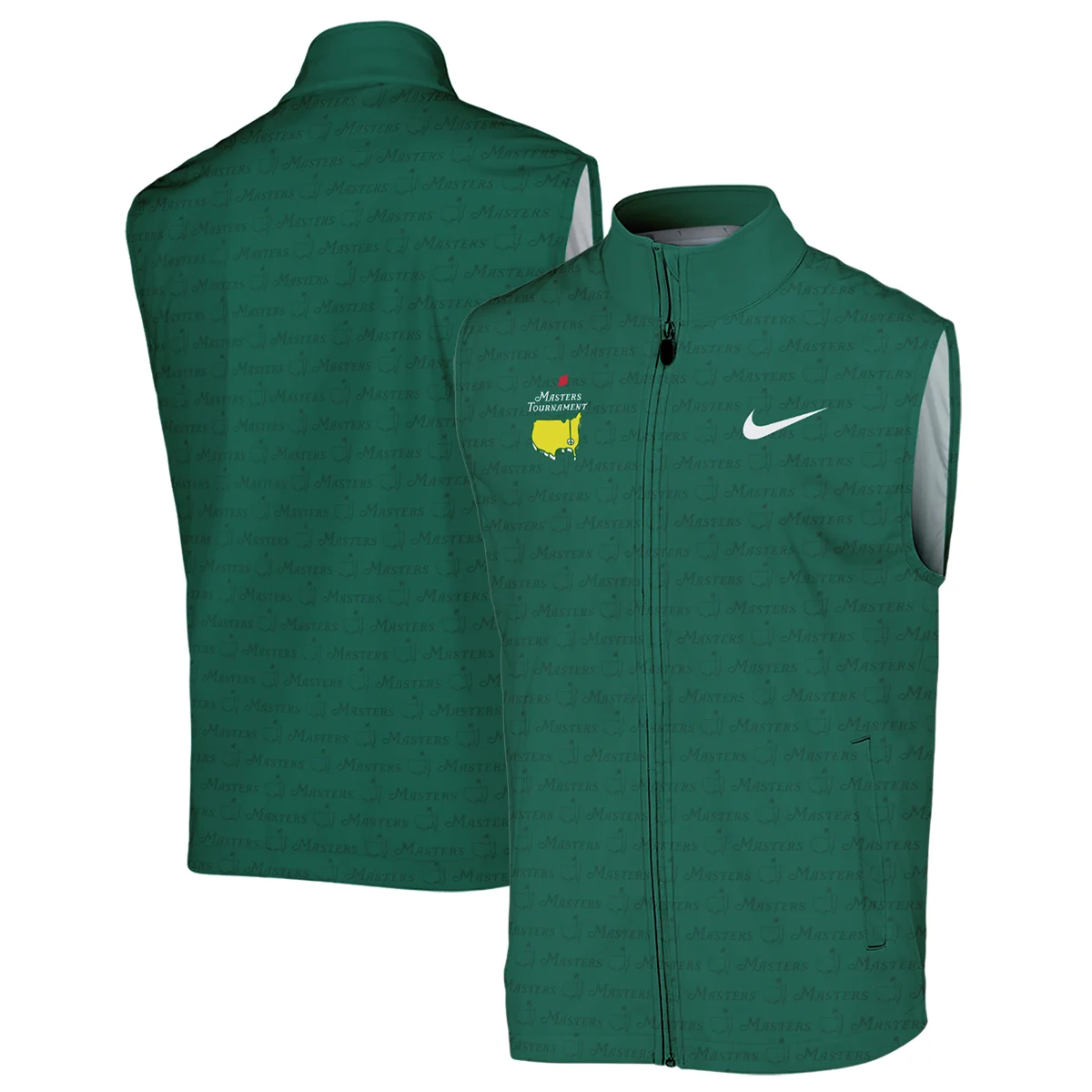 Golf Pattern Cup White Mix Green Masters Tournament Nike Bomber Jacket Style Classic Bomber Jacket