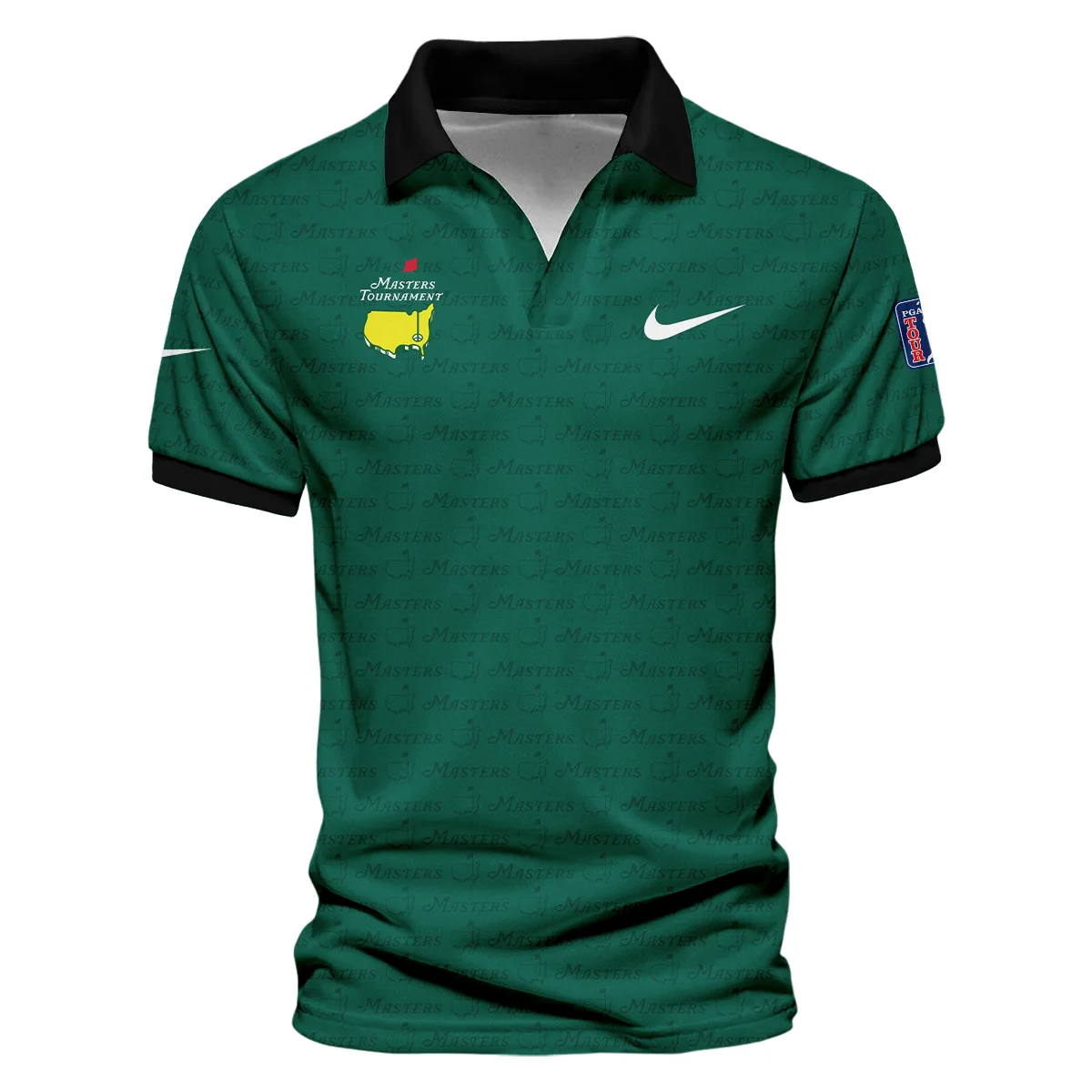 Golf Pattern Cup White Mix Green Masters Tournament Nike Vneck Polo Shirt Style Classic Polo Shirt For Men