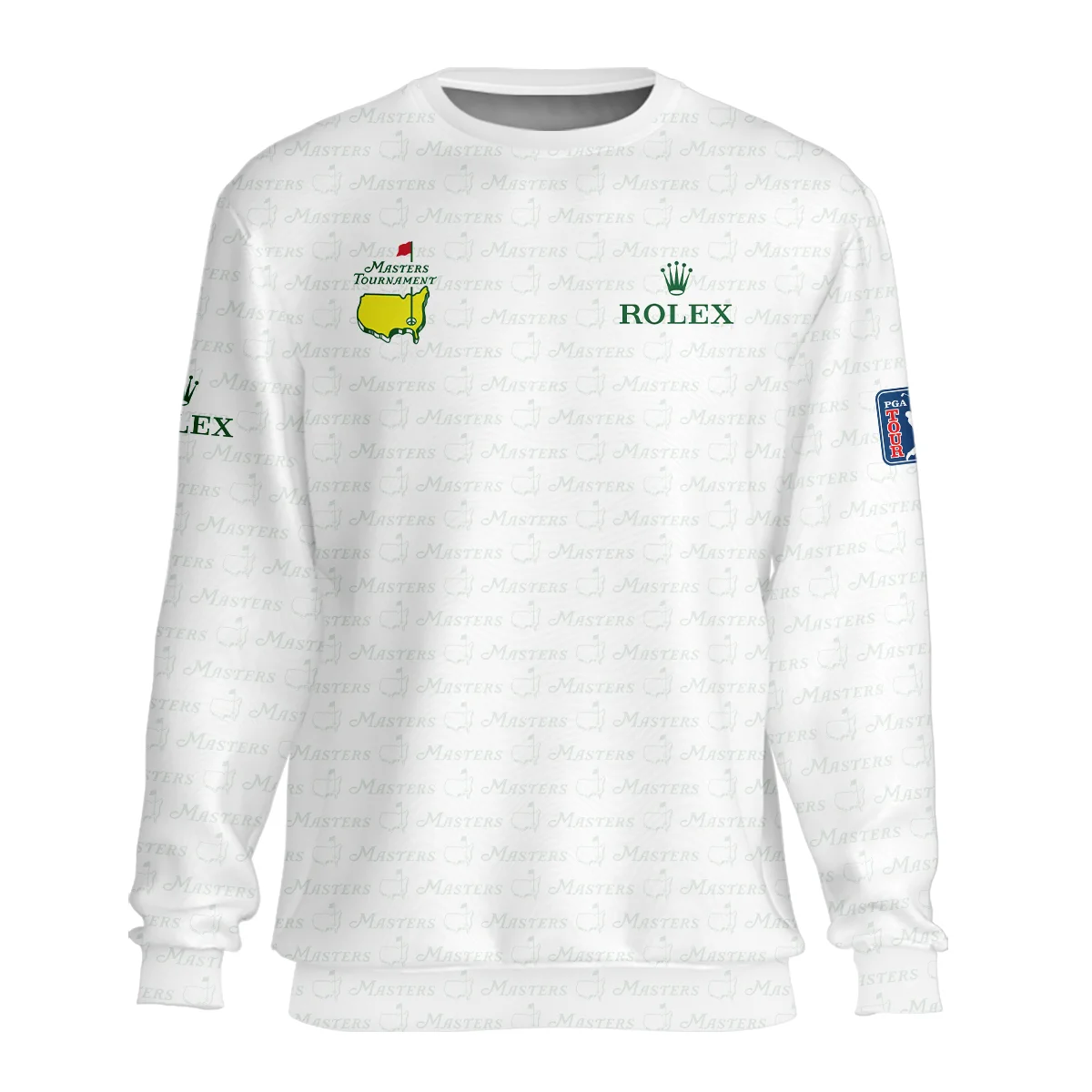Golf Pattern Cup White Mix Green Masters Tournament Rolex Sleeveless Jacket Style Classic Sleeveless Jacket