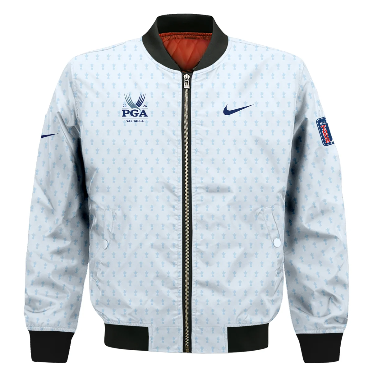Golf Pattern Cup White Mix Light Blue 2024 PGA Championship Valhalla Nike Unisex Sweatshirt Style Classic Sweatshirt