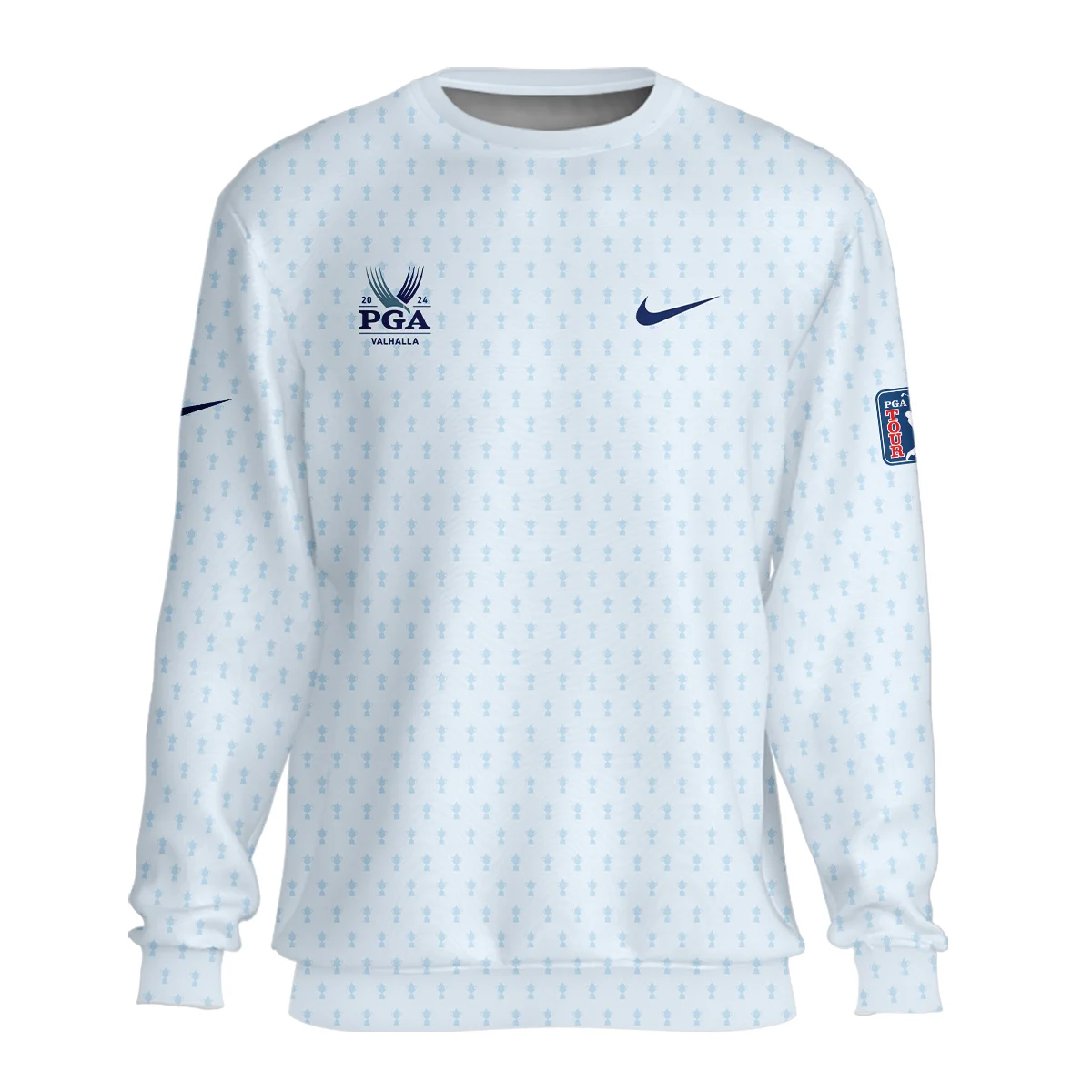 Golf Pattern Cup White Mix Light Blue 2024 PGA Championship Valhalla Nike Unisex T-Shirt Style Classic T-Shirt