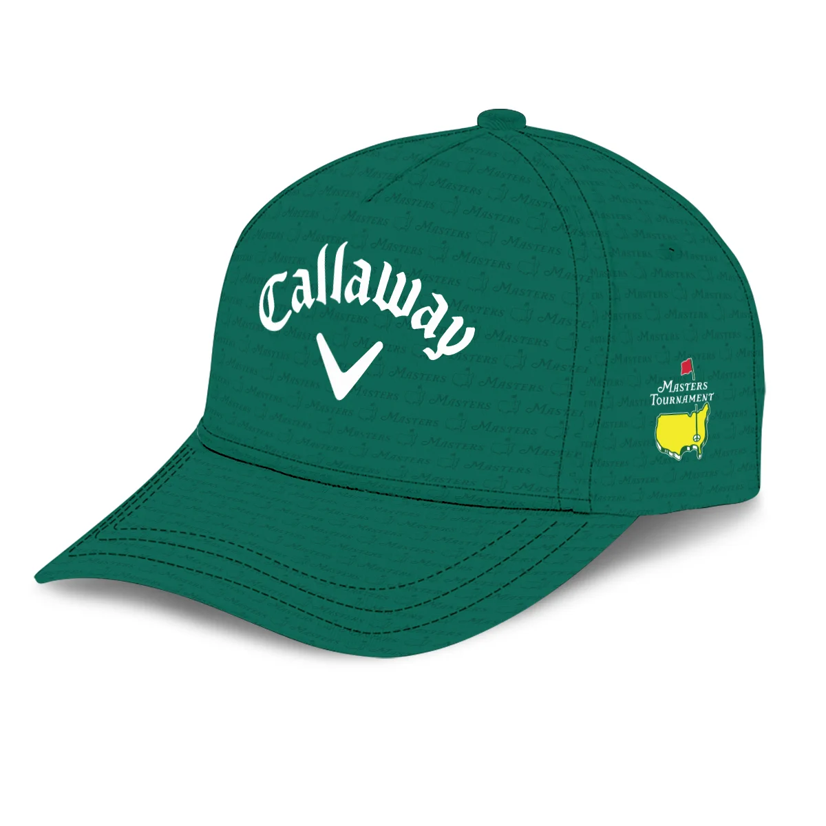 Golf Pattern Green Callaway Masters Tournament Style Classic Golf All over Print Cap