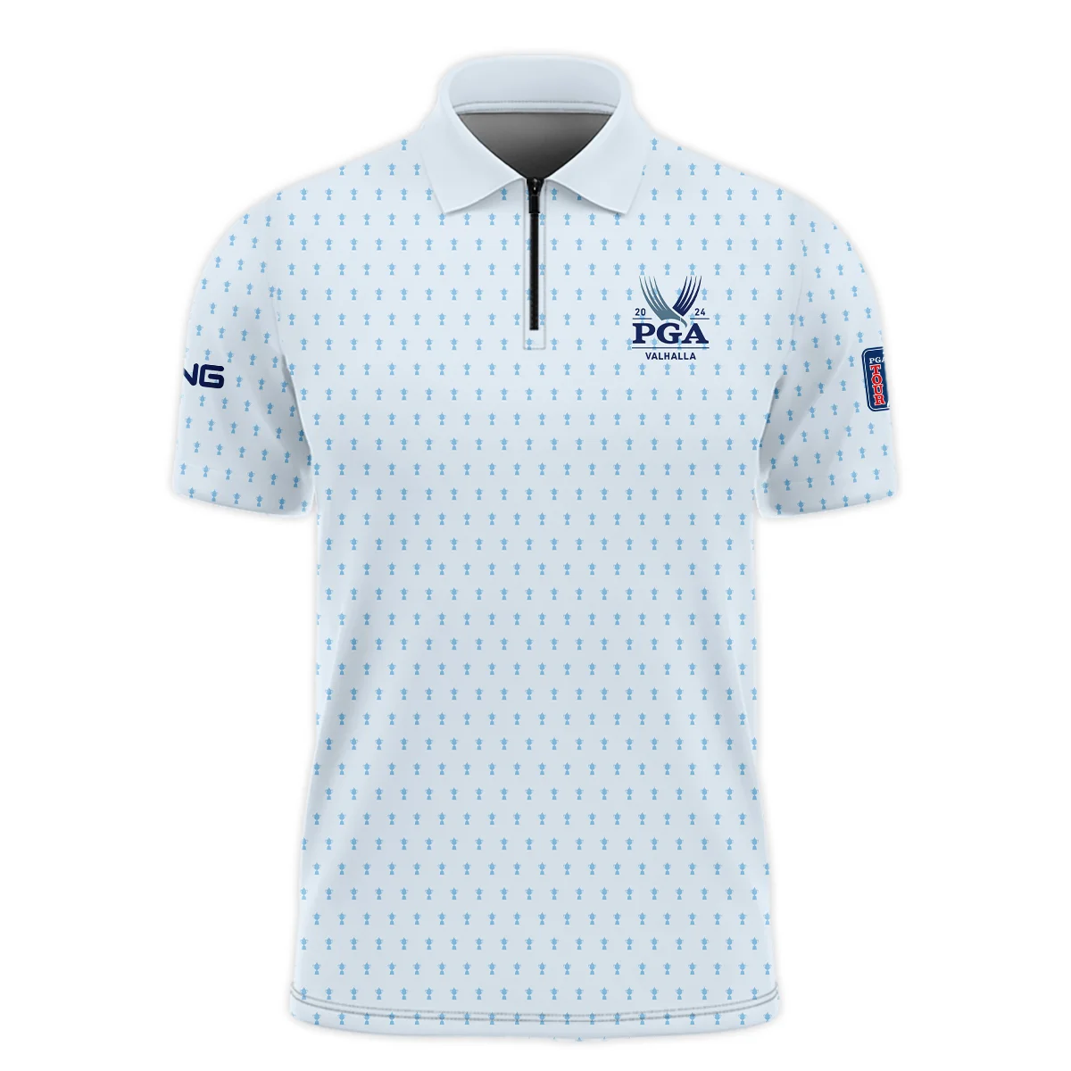 Golf Pattern Light Blue Cup 2024 PGA Championship Valhalla Ping Unisex T-Shirt Style Classic T-Shirt