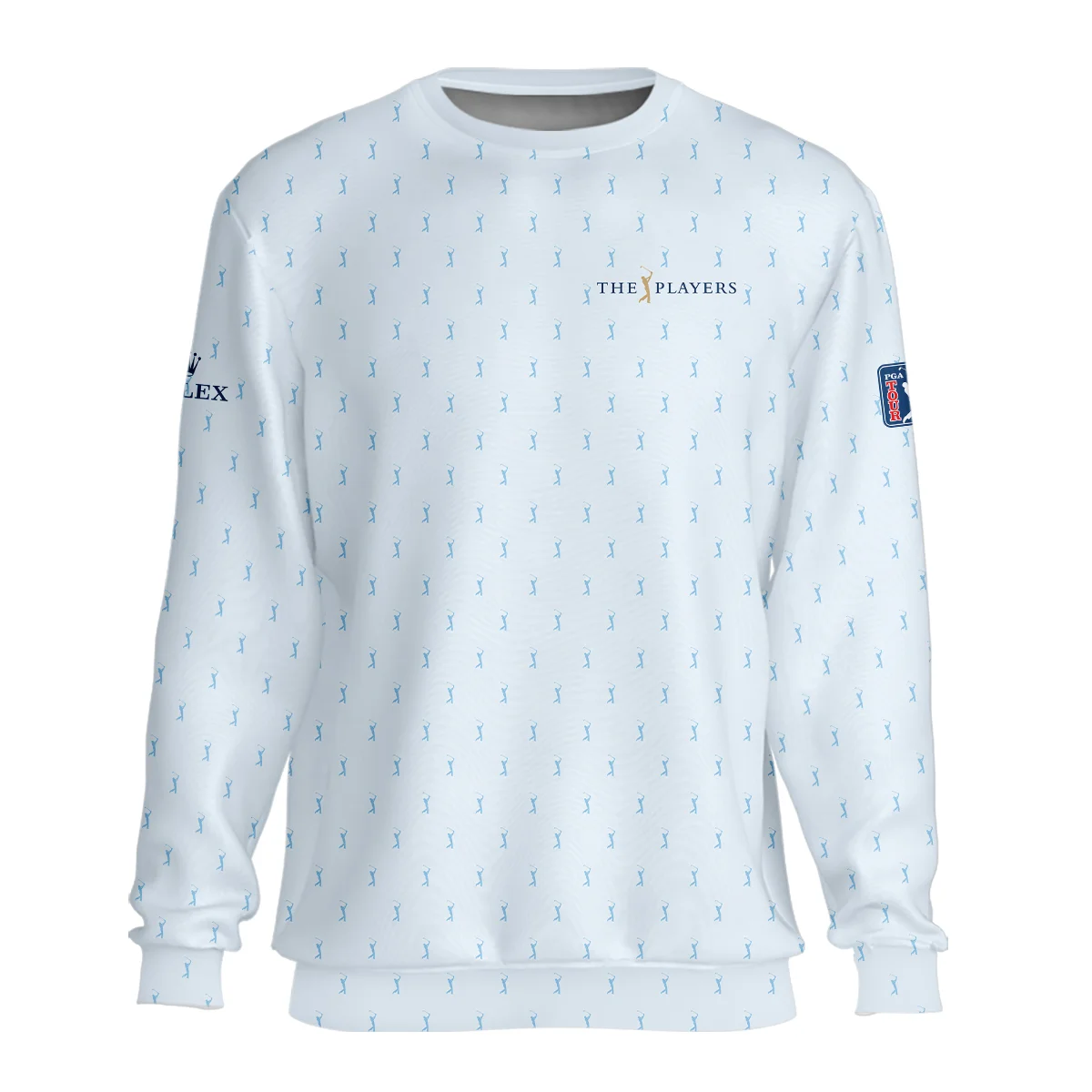 Golf Pattern Light Blue THE PLAYERS Championship Rolex Unisex Sweatshirt Style Classic Sweatshirt