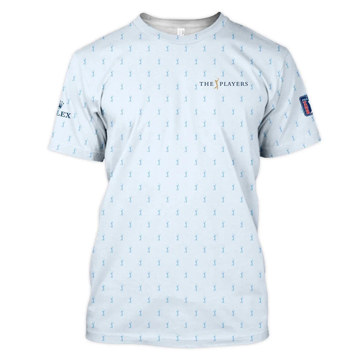 Golf Pattern Light Blue THE PLAYERS Championship Rolex Unisex T-Shirt Style Classic T-Shirt