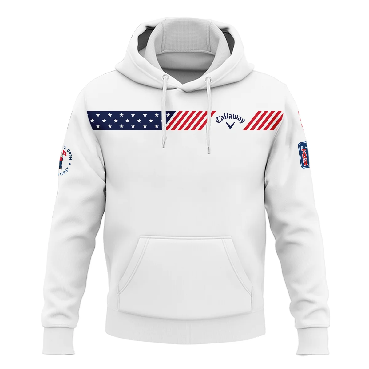 Golf Sport Flag American 124th U.S. Open Pinehurst Callaway Hoodie Shirt Style Classic Hoodie Shirt