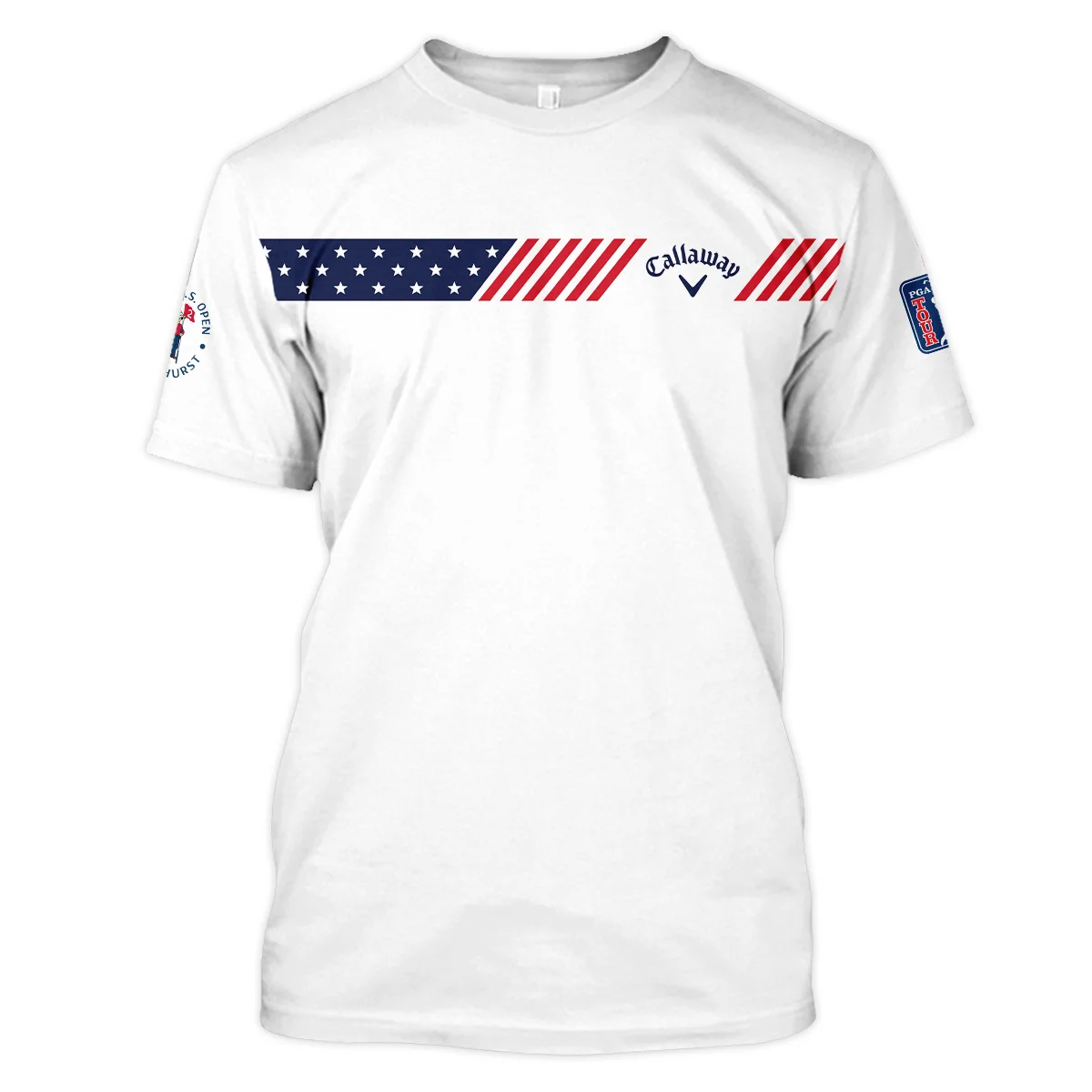 Golf Sport Flag American 124th U.S. Open Pinehurst Callaway Unisex T-Shirt Style Classic T-Shirt