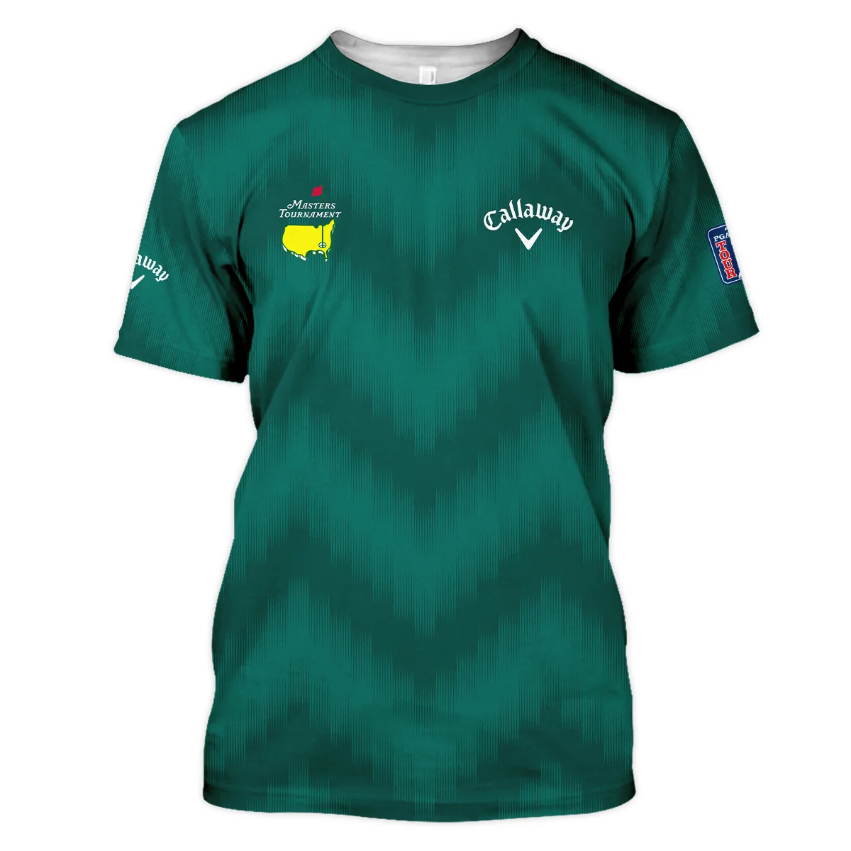 Golf Sport Green Gradient Stripes Pattern Callaway Masters Tournament Unisex T-Shirt Style Classic T-Shirt