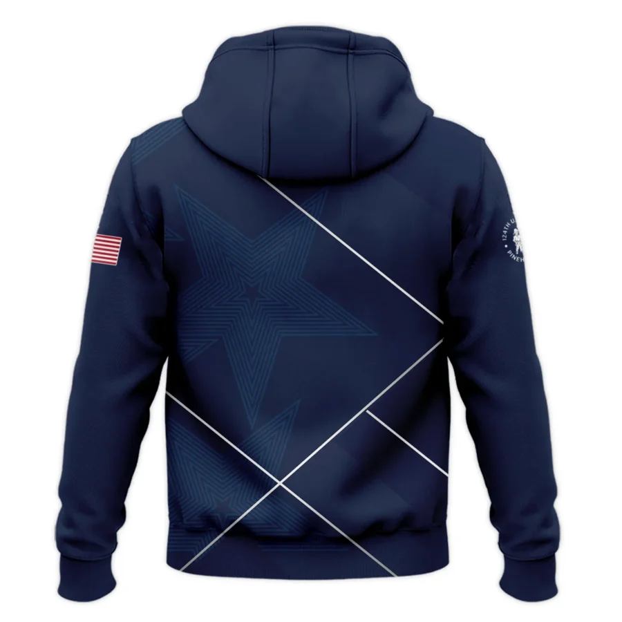 Golf Sport Pattern Blue Mix 124th U.S. Open Pinehurst Ping Zipper Hoodie Shirt Style Classic