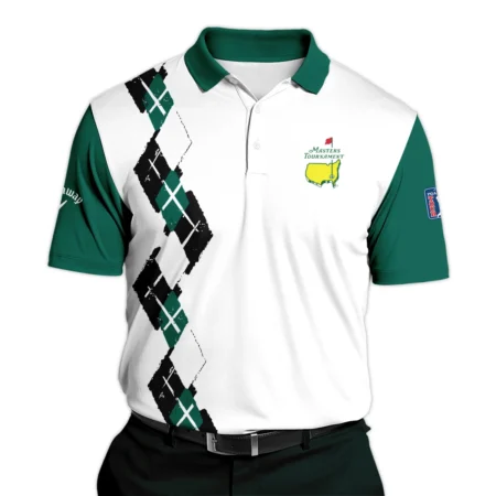 Golf Sport Pattern Green Mix Masters Tournament Callaway Polo Shirt Style Classic