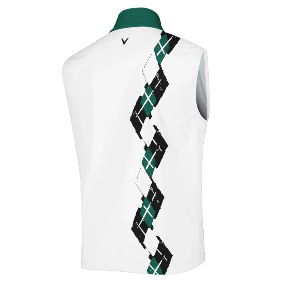 Golf Sport Pattern Green Mix Masters Tournament Callaway Sleeveless Jacket Style Classic