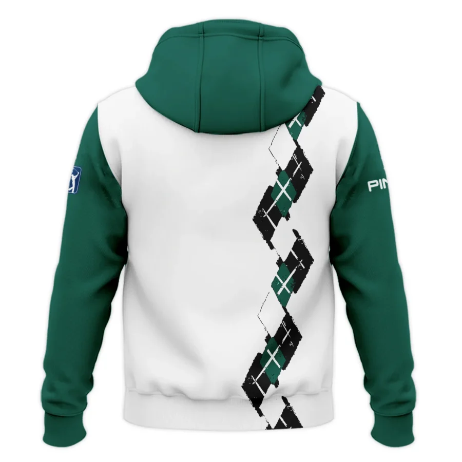 Golf Sport Pattern Green Mix Masters Tournament Ping Zipper Hoodie Shirt Style Classic