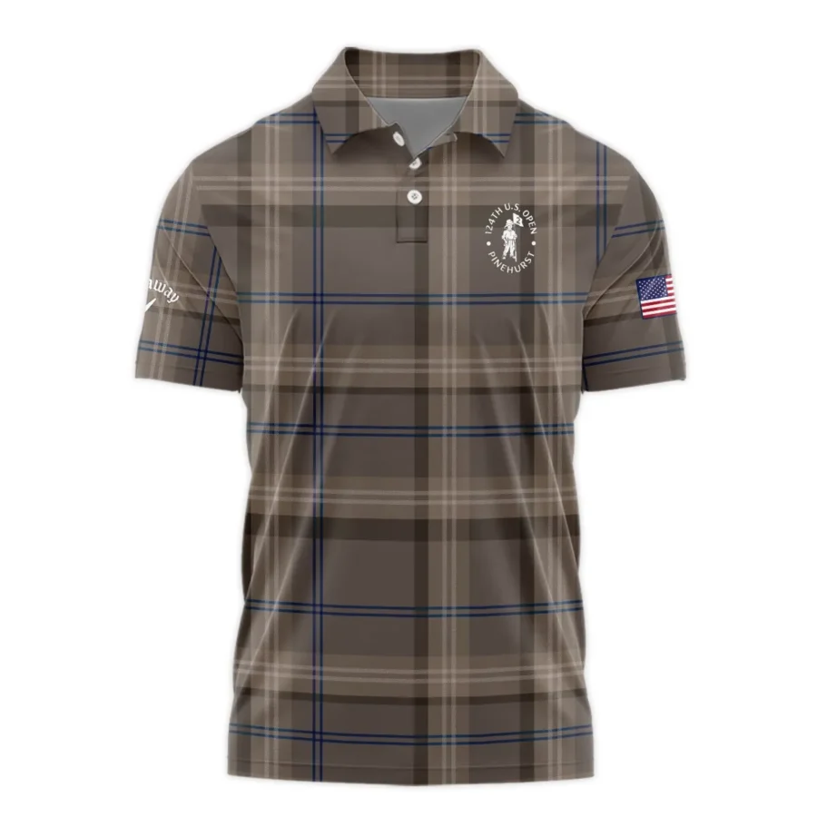 Golf Striped Polo Vintage Style 124th U.S. Open Pinehurst Callaway Polo Shirt Style Classic