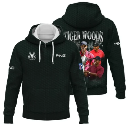 Golf Tiger Woods Fans Loves 152nd The Open Championship Ping Zipper Hoodie Shirt Style Classic