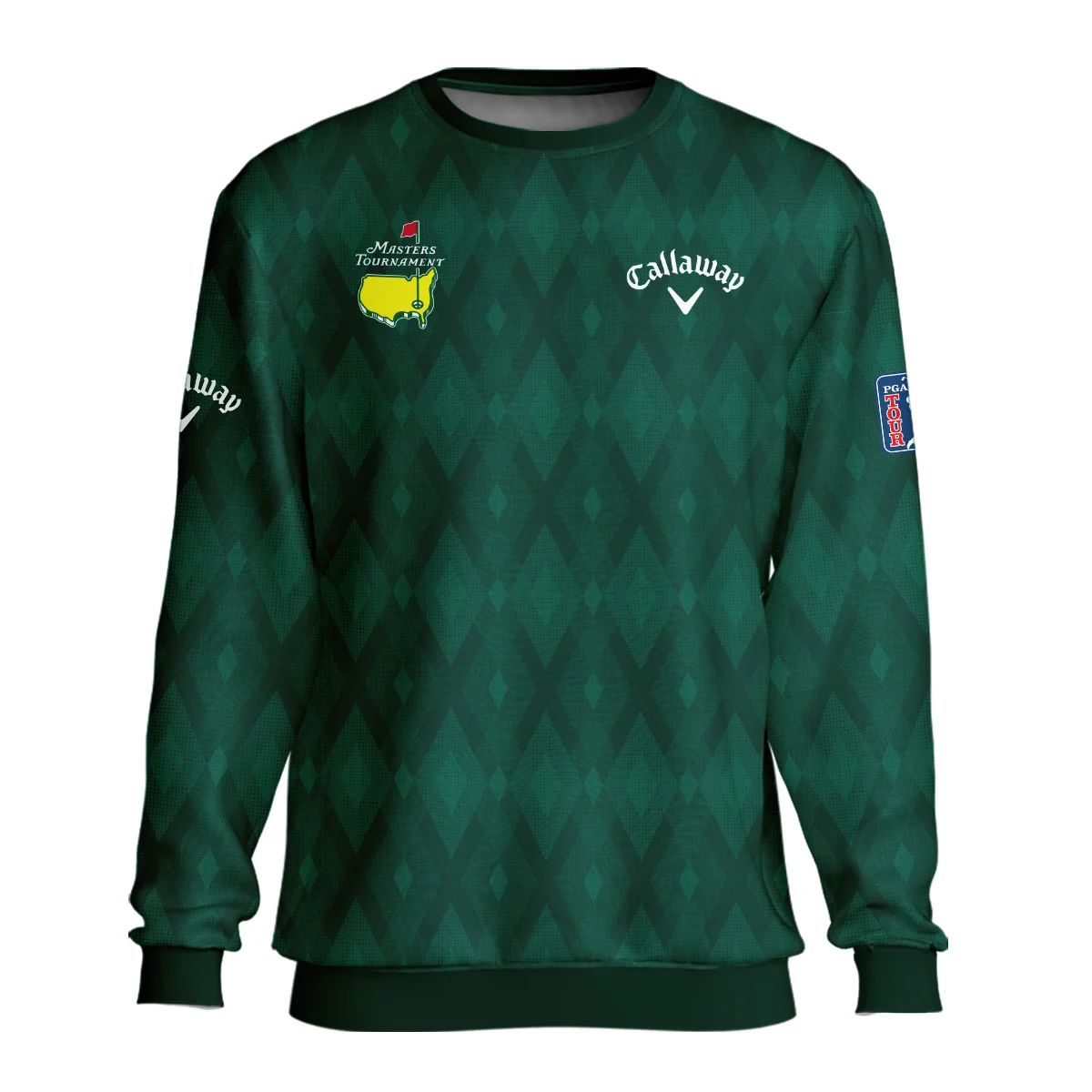 Green Fabric Ikat Diamond pattern Masters Tournament Callaway Unisex T-Shirt Style Classic T-Shirt