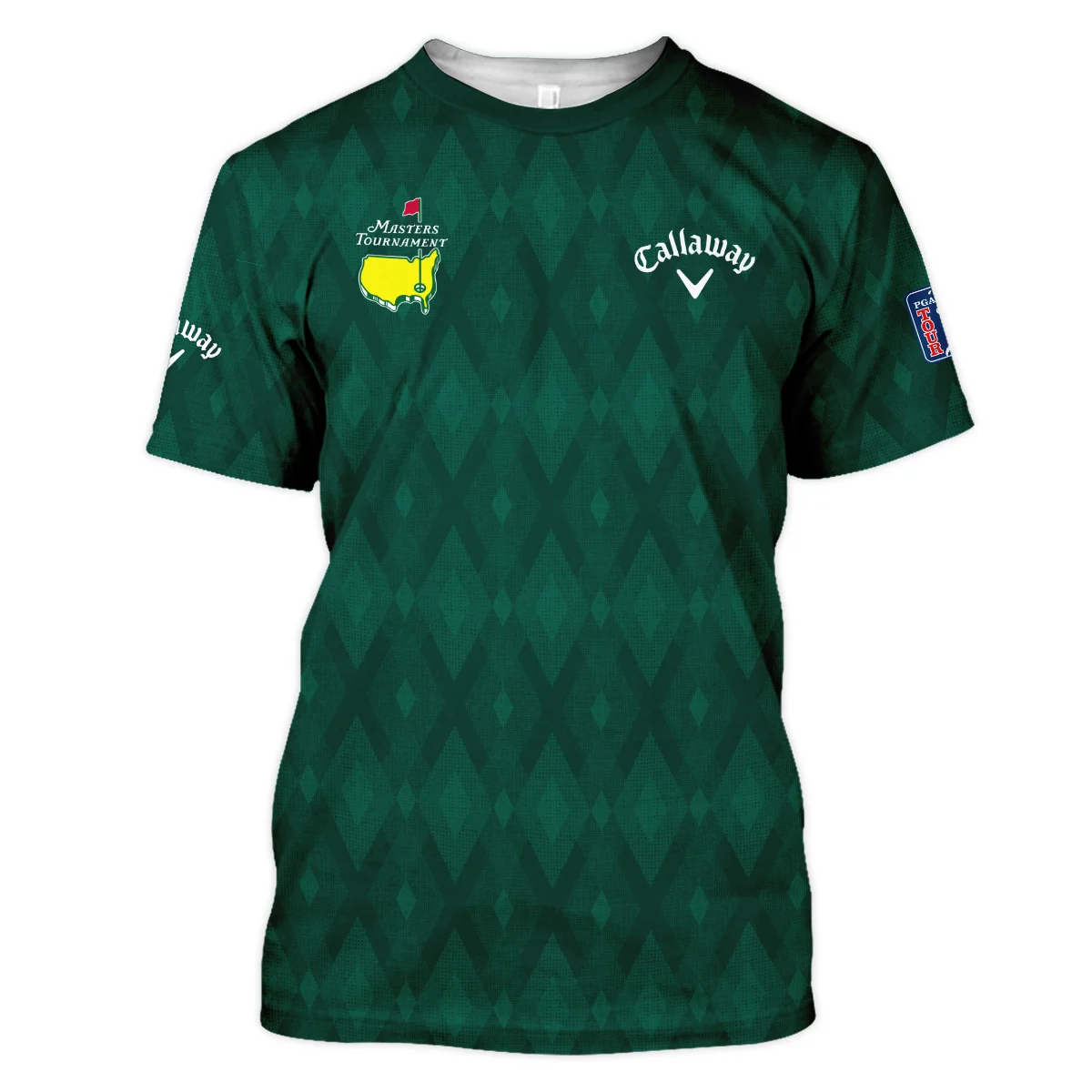 Green Fabric Ikat Diamond pattern Masters Tournament Callaway Unisex T-Shirt Style Classic T-Shirt