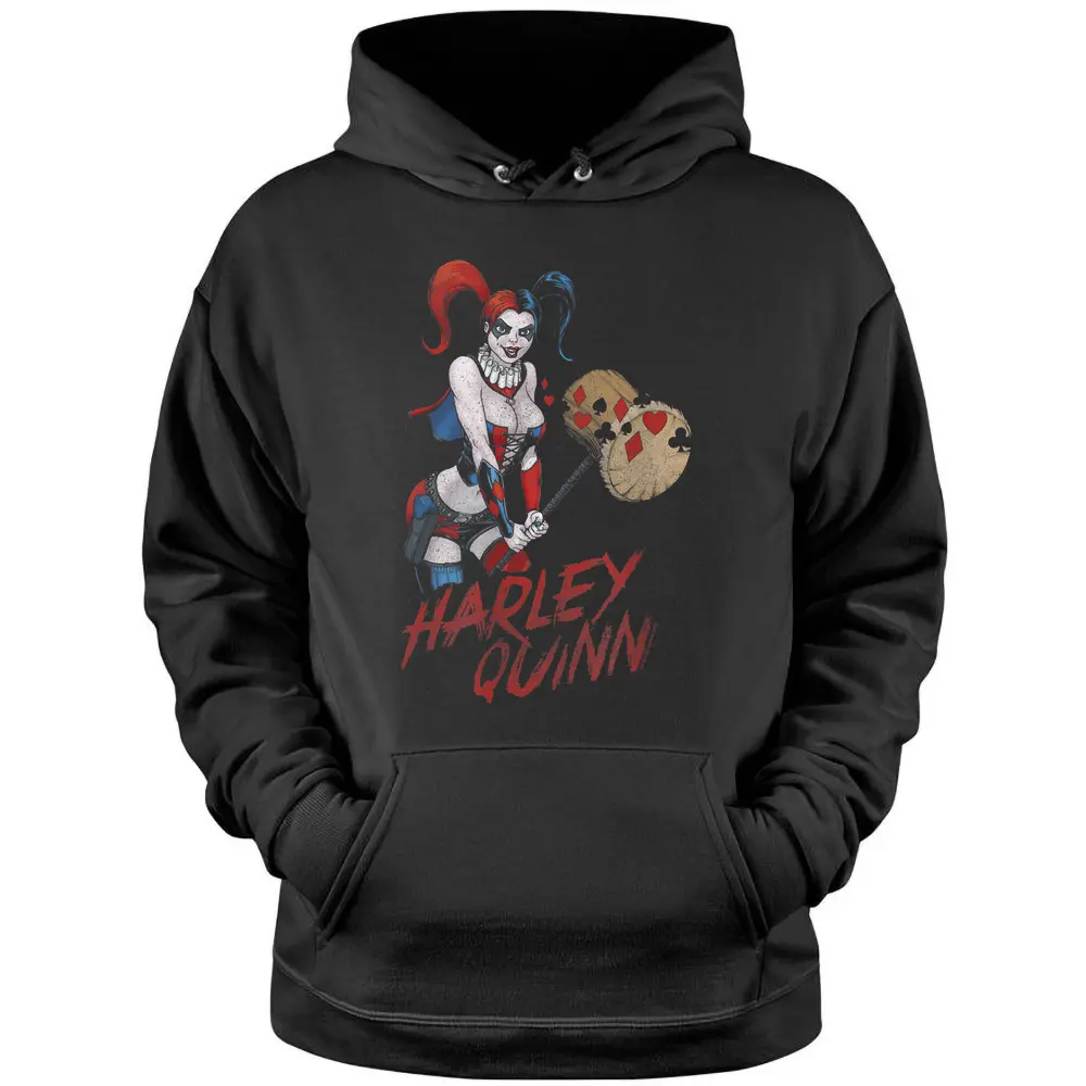 Harley Quinn Big Hammer Pullover Hoodie