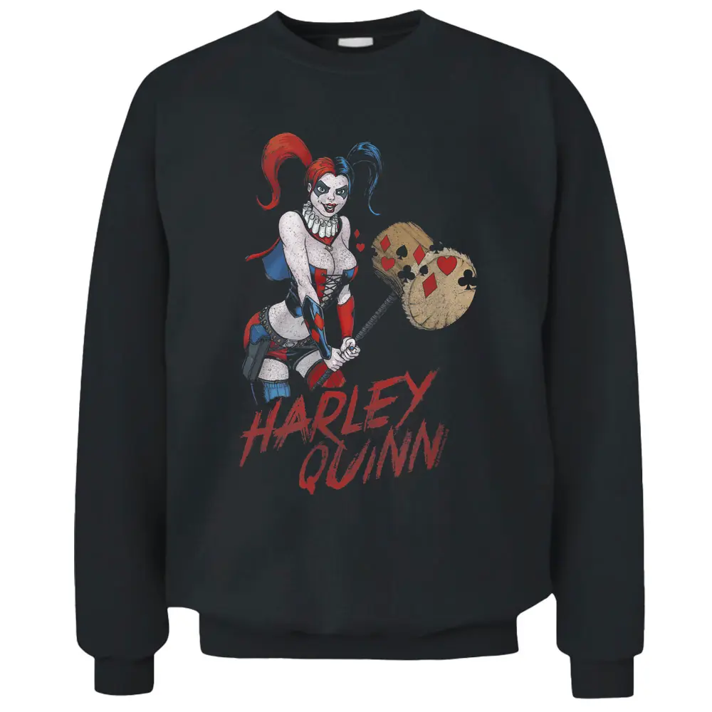 Harley Quinn Big Hammer Pullover Sweatshirt