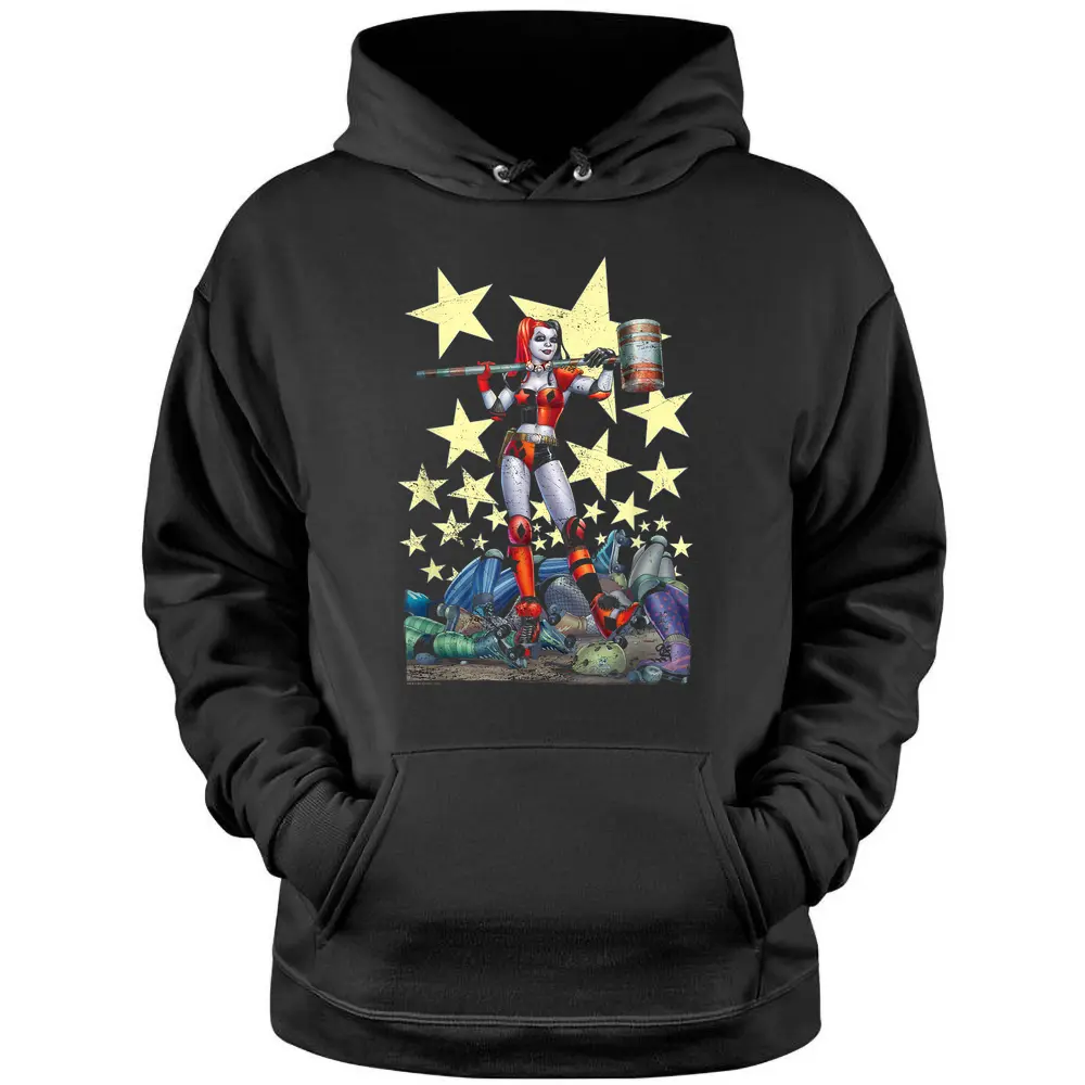 Harley Quinn Hammer Time Pullover Hoodie