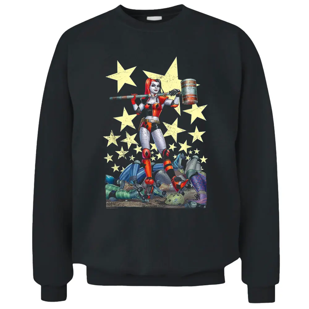 Harley Quinn Hammer Time Pullover Sweatshirt