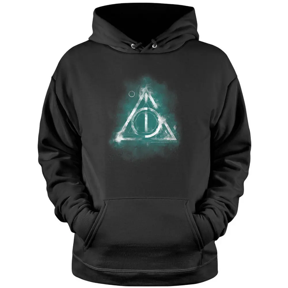 Harry Potter Geometric Deathly Hallows Pullover Hoodie