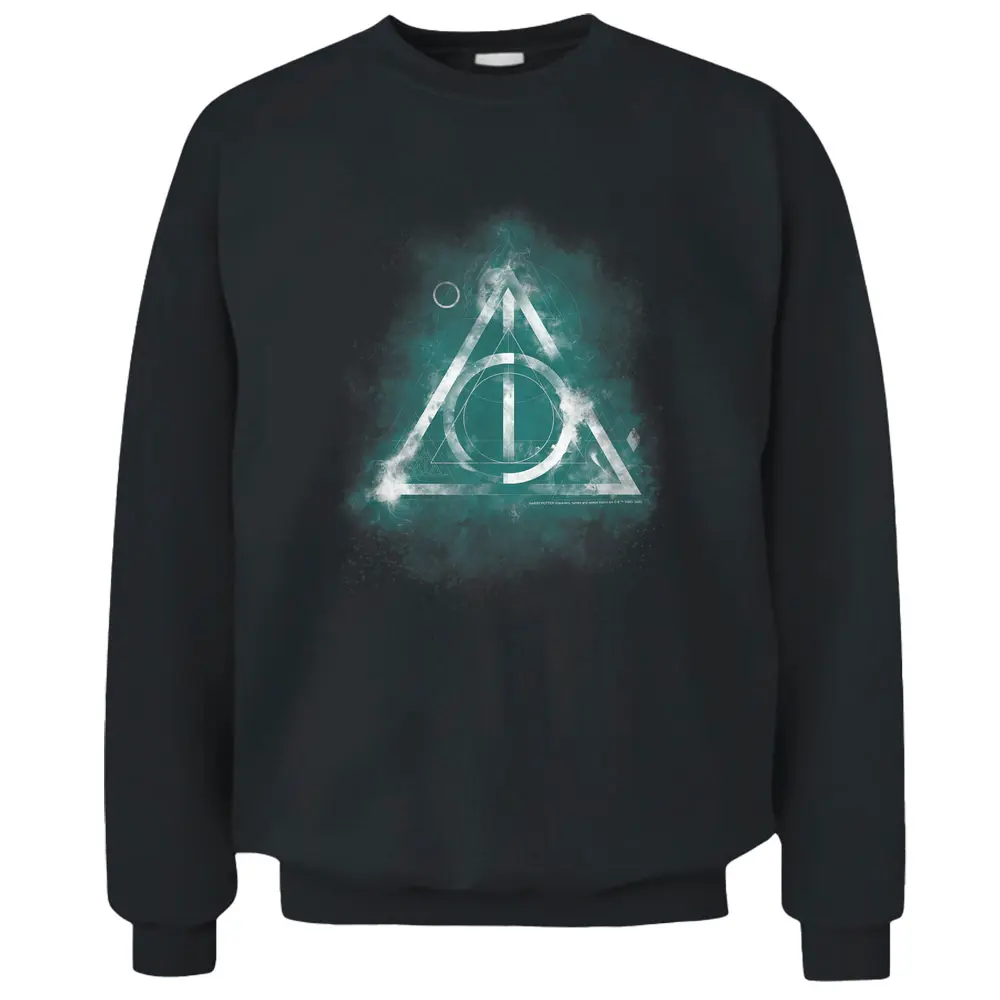 Harry Potter Geometric Deathly Hallows Pullover Sweatshirt