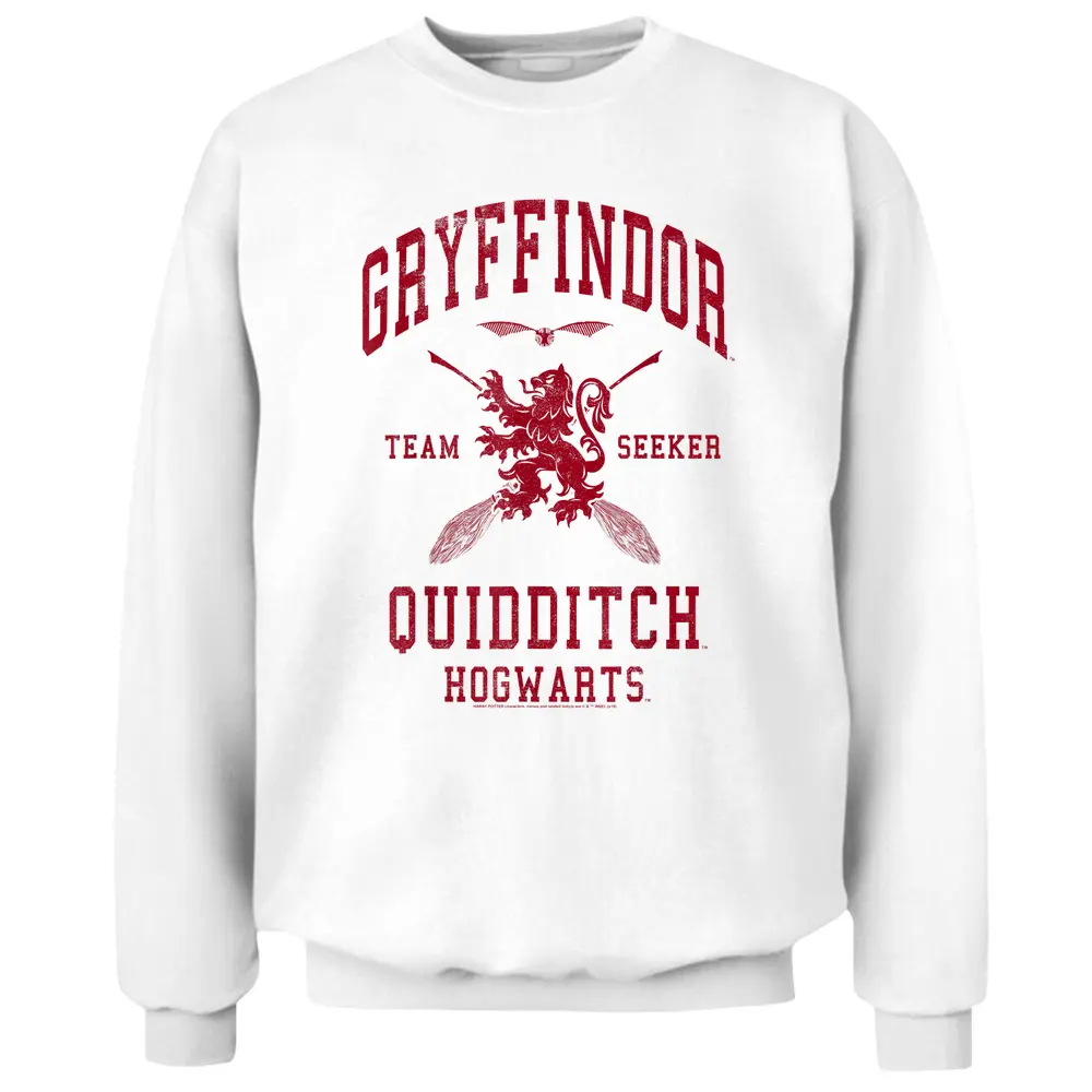 Harry Potter Gryffindor Quidditch Team Seeker Pullover Sweatshirt