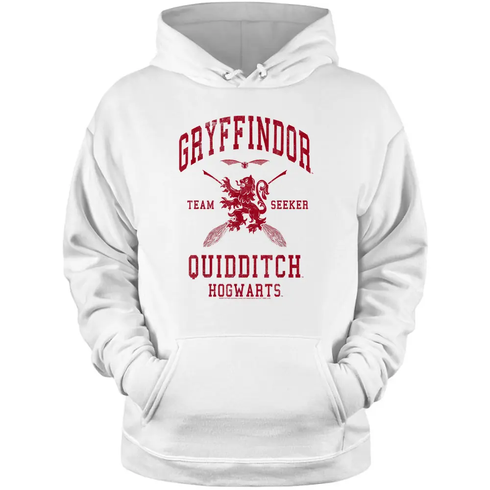 Harry Potter Gryffindor Quidditch Team Seeker Pullover Hoodie