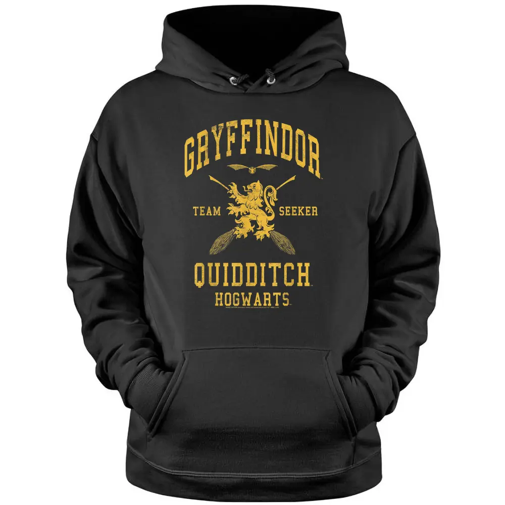 Harry Potter Gryffindor Team Seeker Hogws Quidditch Pullover Hoodie