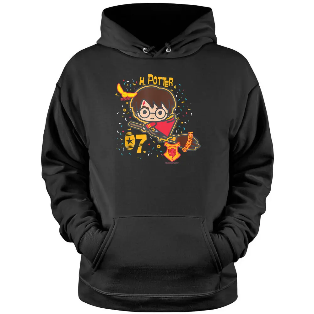 Harry Potter H. Potter 07 Quidditch Chibi Pullover Hoodie