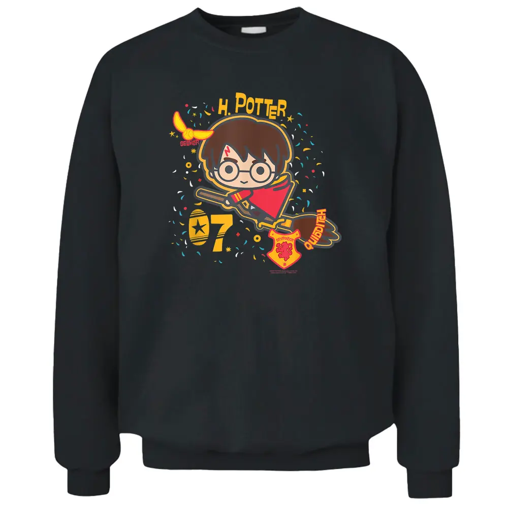 Harry Potter H. Potter 07 Quidditch Chibi Pullover Sweatshirt