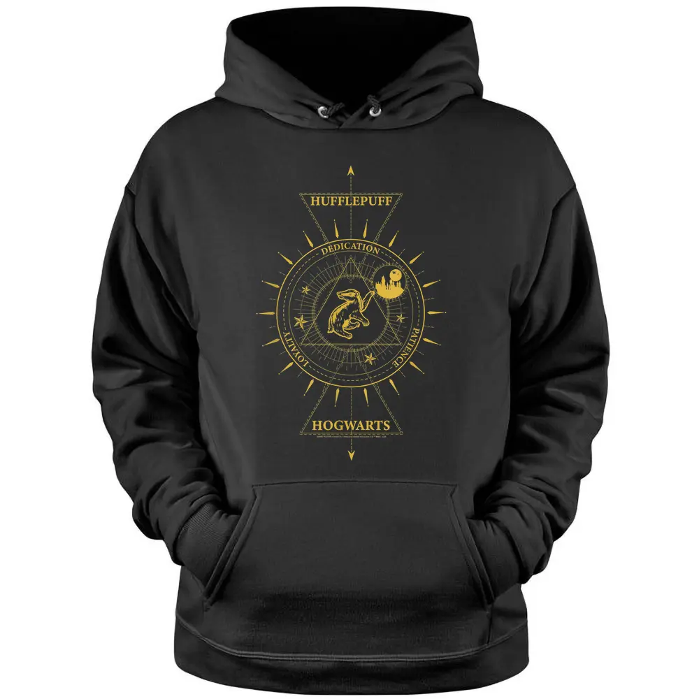 Harry Potter Hufflepuff Celestial Pullover Hoodie