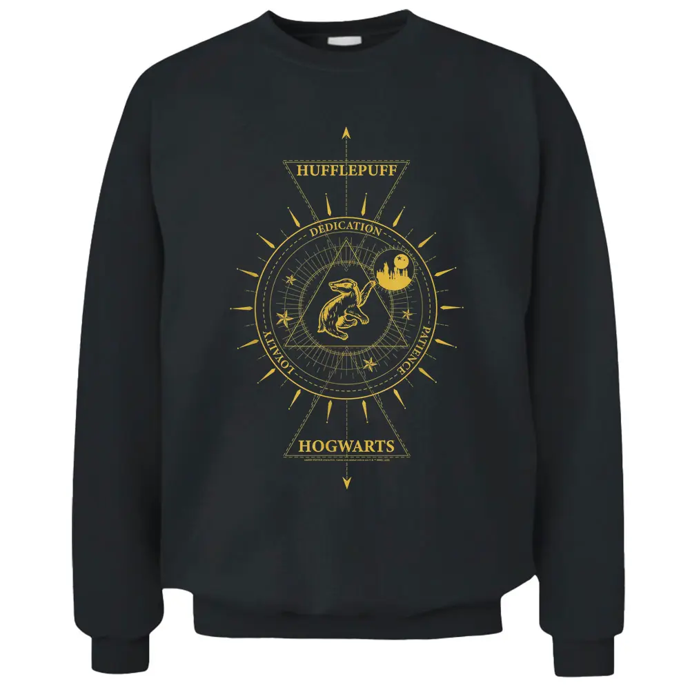 Harry Potter Hufflepuff Celestial Pullover Sweatshirt