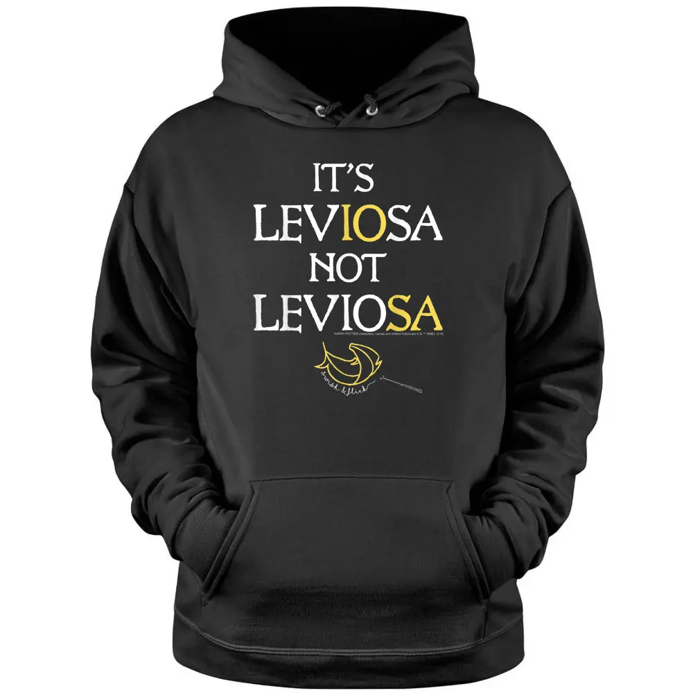 Harry Potter It's Leviosa Not Leviosa Pullover Hoodie