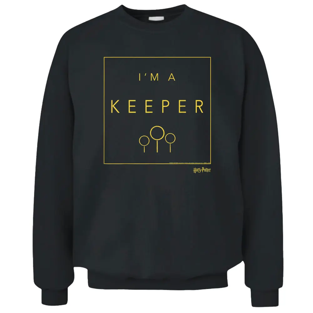 Harry Potter Quidditch I'm A Keeper Pullover Sweatshirt