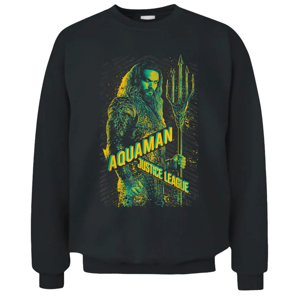 Justice League Movie Aquaman Pullover Sweatshirt