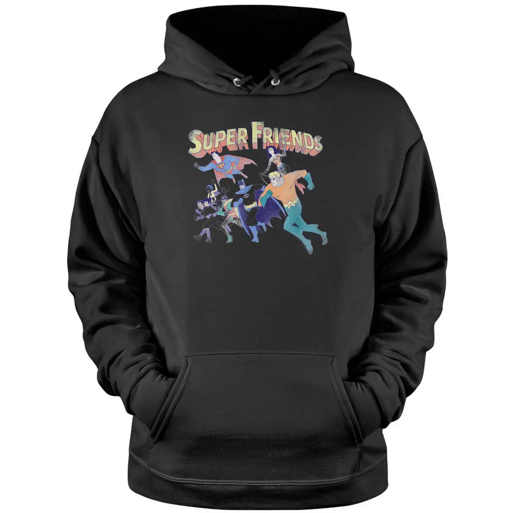 Justice League Super Friends Pullover Hoodie